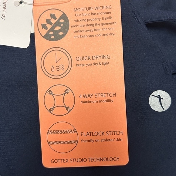 Gottex Sports Bra/Top Ultraluxe Nylon Midnight Women's Size-L #XGT-NIN5101B - Picture 5 of 6